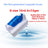 Floating magnetic aquarium glass cleaner on tank glass, view 7