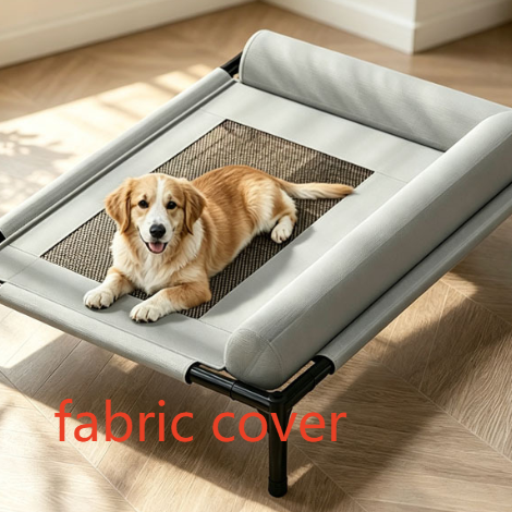 Replacement fabric cover for a raised pet camp bed frame, photo 21