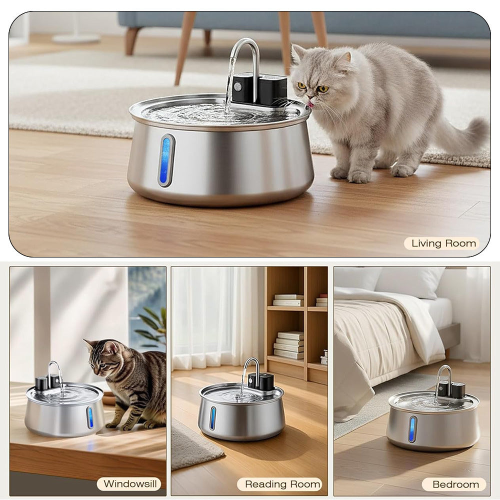 4L Smart Sensor Pet Water Fountain