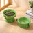 Ceramic Elevated Pet Bowl with Anti-Spill Slanted Opening and Double Ears in Cute Designs