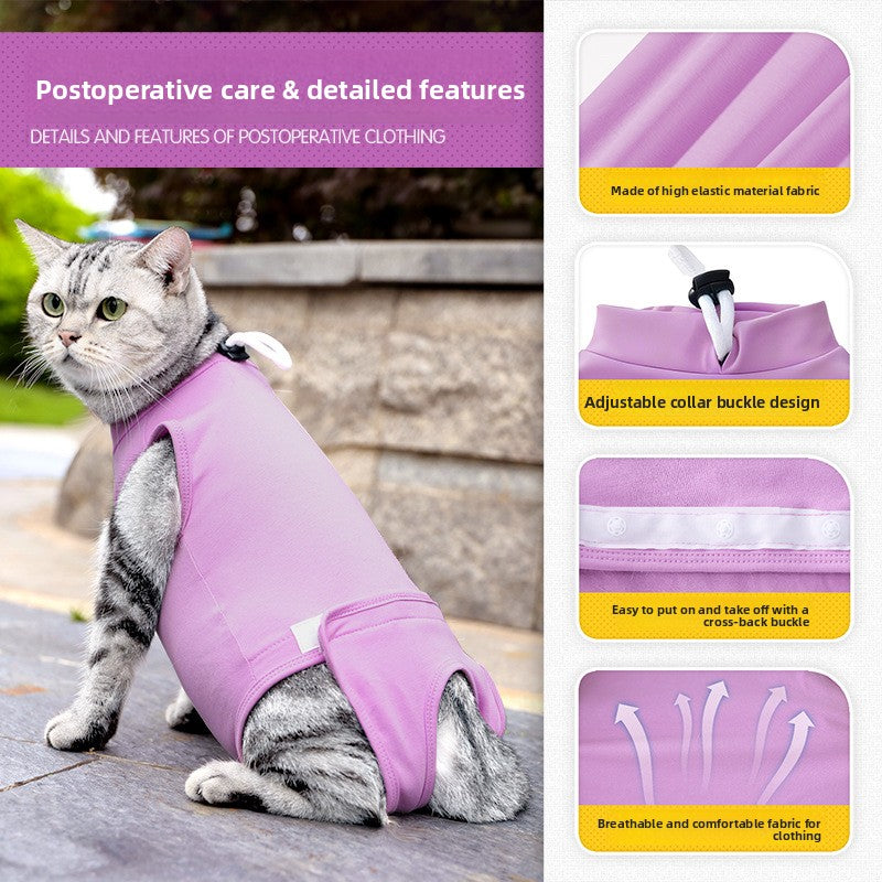 Stretch cotton cat body suit, available in 3 colours, sizes Small to Large, image 2