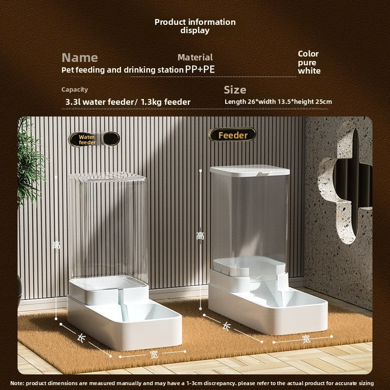 Gravity pet feeder and water dispenser set for cats and dogs, photo 10