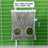 Hanging washable rabbit hay bag in black or white, view 8