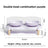 Ceramic Pet Bowl with Elevated Stand for Cats and Dogs in Four Colours