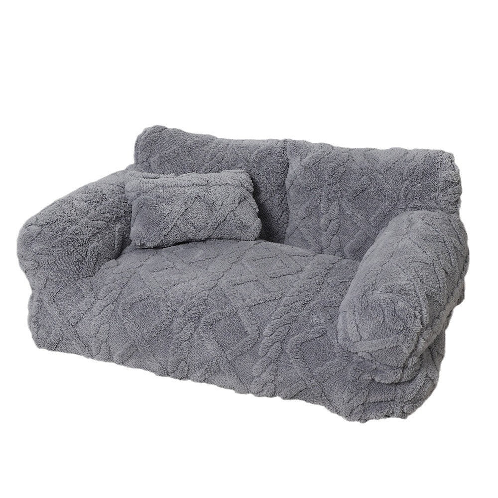Pet sofa bed with removable washable cover, detail photo 5