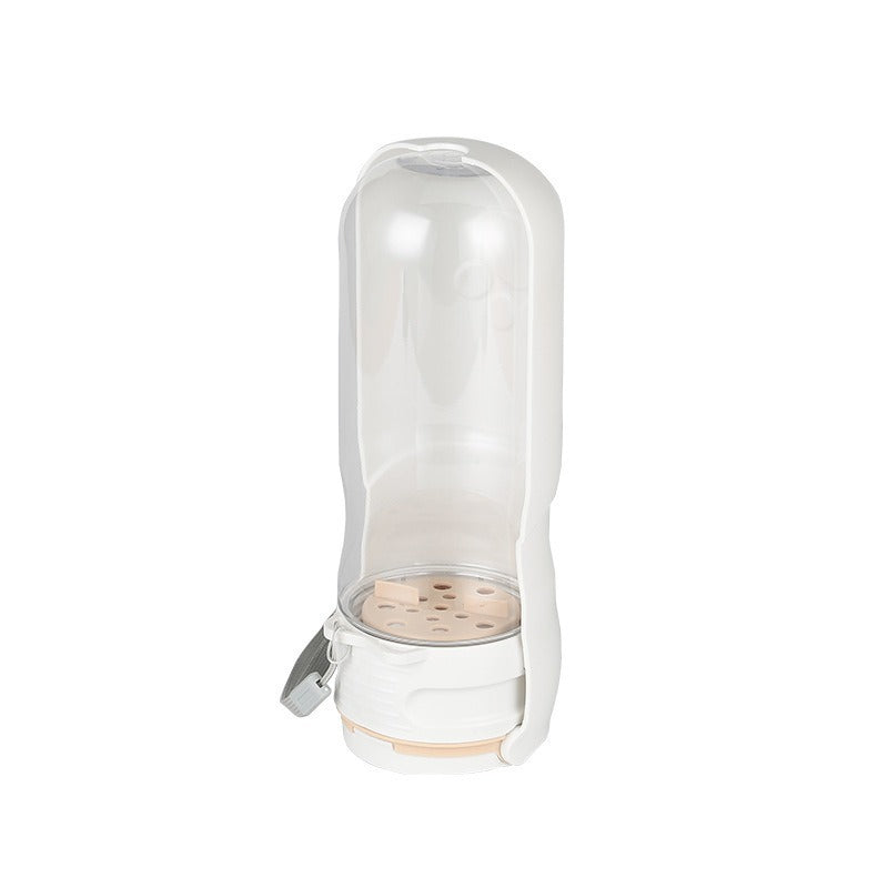 Foldable Leakproof Pet Water and Food Cup in 350ml and 500ml for Travel and Outdoors