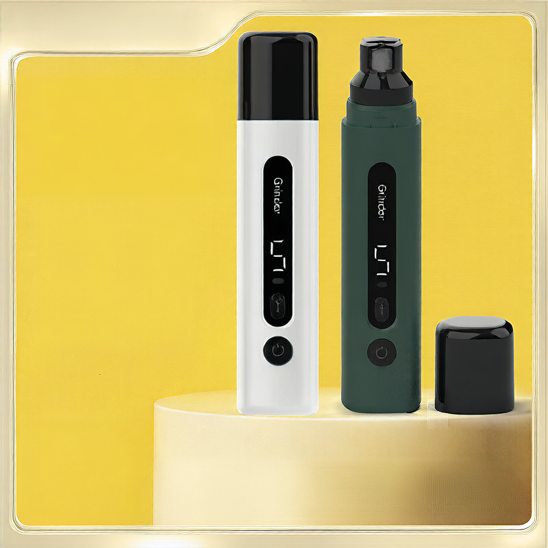 Type-C Rechargeable Pet Nail Grinder with Replacement Head