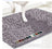 Absorbent chenille pet mat with non-slip base in grey, photo 6