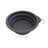 Outdoor Portable Folding Silicone Pet Bowl with Carabiner, 350ml and 650ml Sizes