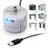 Stainless Steel Pet Water Fountain with Silent Pump and Filter for Cats and Dogs
