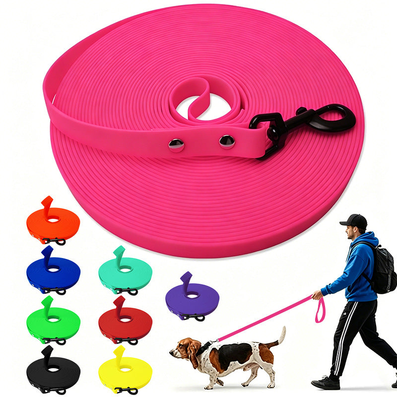 Waterproof PVC dog training lead, ideal for everyday use