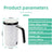 Automatic Dog Paw Washing Cup, Compact ABS Hands-Free Cleaner