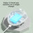 White electric octopus pet massager brush with soft bristles, photo 4