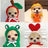 Fleece hooded pet jumpers in nine fun food and animal designs