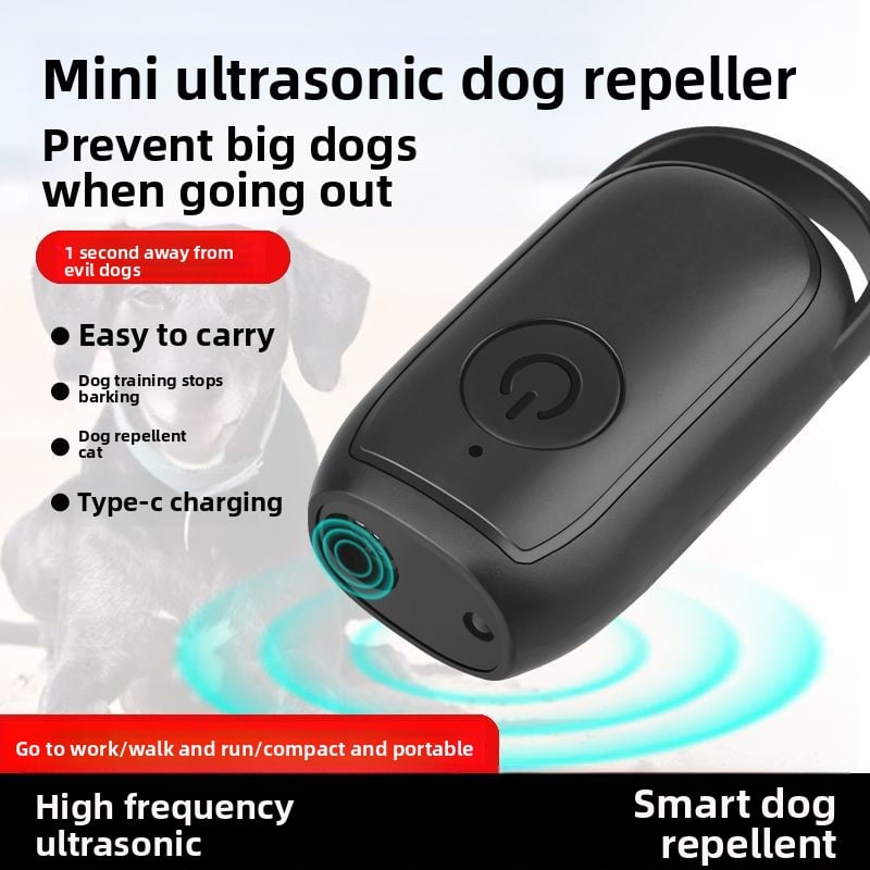 Ultrasonic Dog Bark Deterrent, Handheld Anti-Bark Trainer
