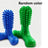 Squeaky textured dog chew stick toy in small and large sizes, view 3