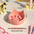 Ceramic Slow Feeder Pet Bowl with Elevated Stand