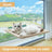 Foldable window cat hammock with suction cups in Khaki