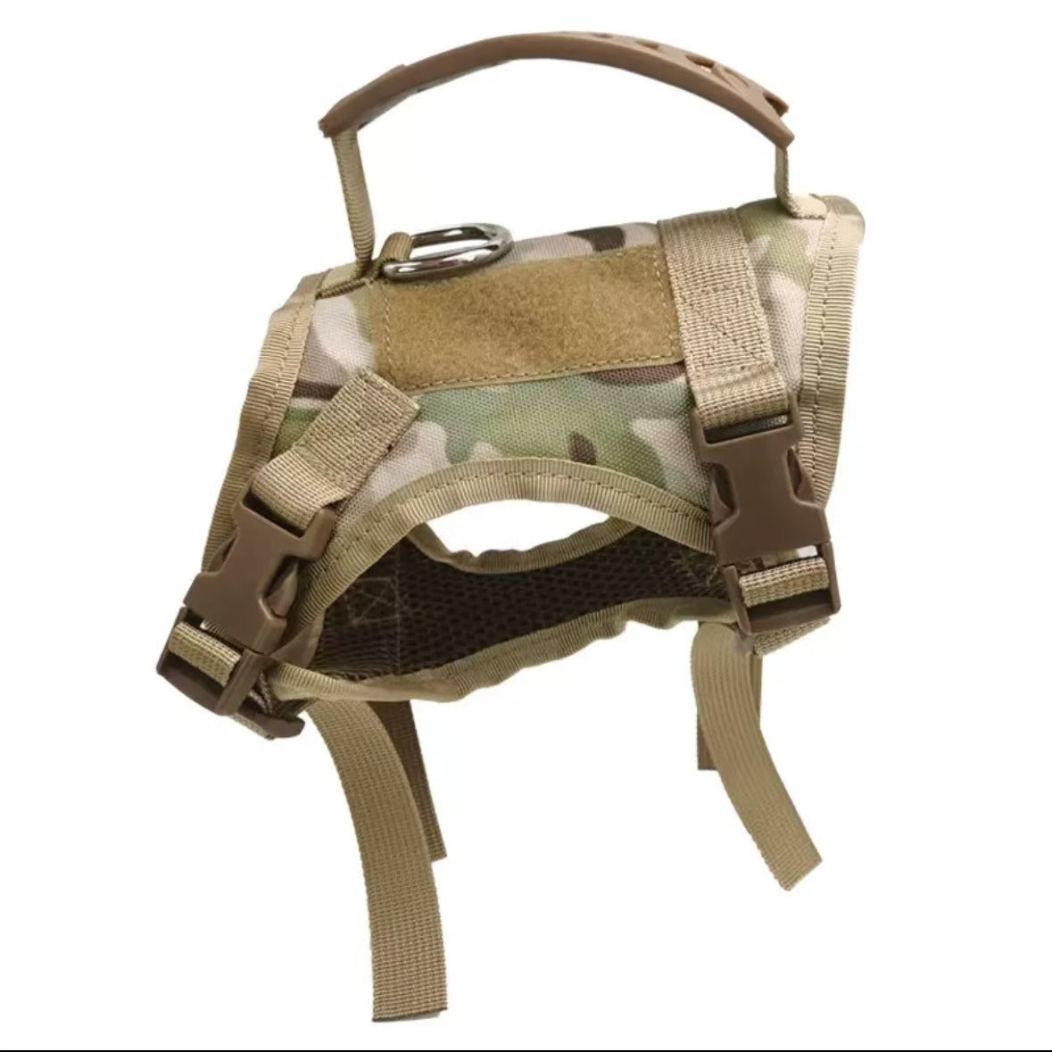 Tactical style cat walking vest with chest strap and lead, product image 8