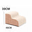 Pet ramp stairs with removable washable cover in Off-White 2 Step Standard, size Ramp Stairs