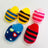 Plush squeaky slipper dog toy for chewing and play, view 2