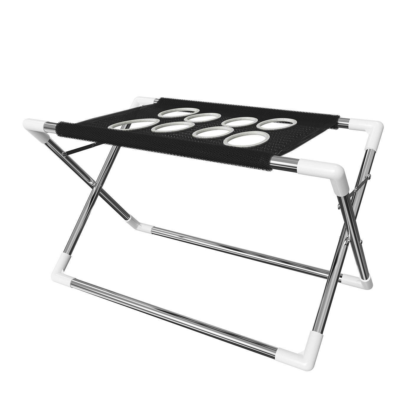Adjustable pet bathing and grooming stand in Black