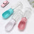Leakproof dog walking water bottle in White 550ml, showing size and shape
