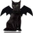 Halloween bat wings and spider costume for dogs and cats, image 1
