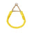 Pastel woven dog collars with gold buckles in many colours