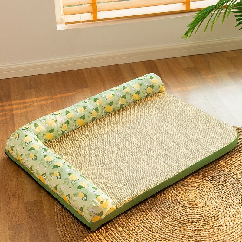 Breathable cooling dog mat with fun printed design, photo 60 of 66