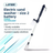 Electric aquarium gravel cleaner and water changer with short tube, view 8
