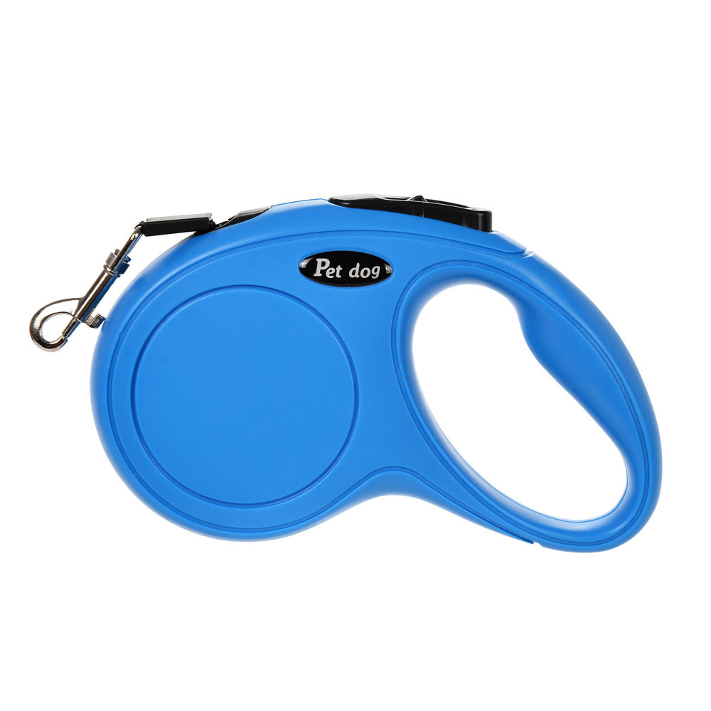 Retractable dog lead with bone-shaped handle, available from Pet Royale UK