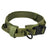 Tactical nylon dog collar with cobra buckle in 4 colour options