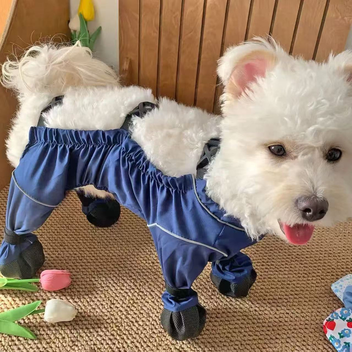 Dog boot leggings with anti-slip soles, product image 21