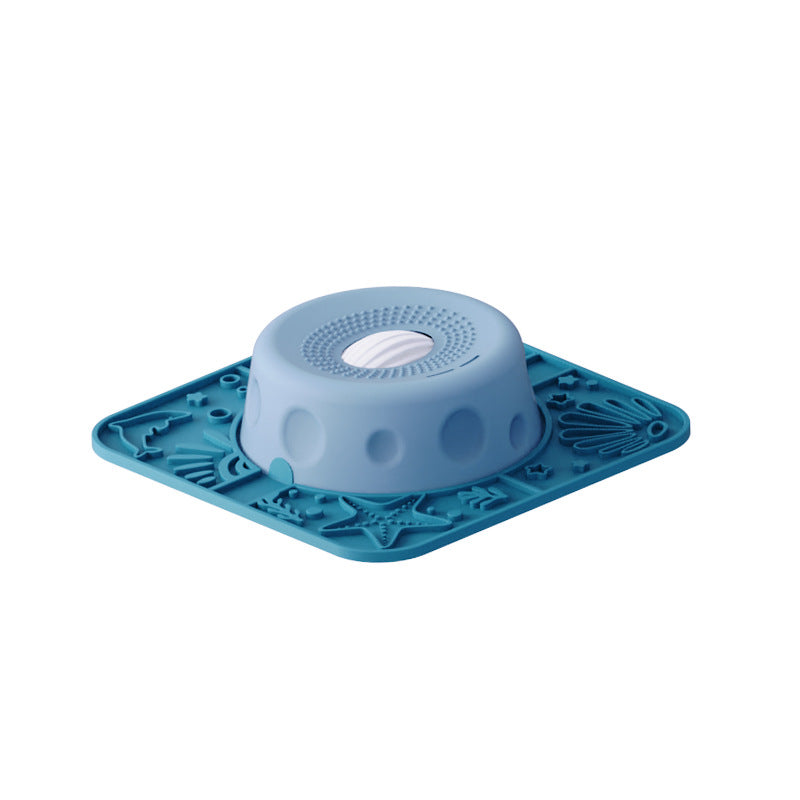 Pet Slow Feeder Licking Bowl with Non-Slip Base
