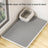 Washable Textured Cat Litter Pad, Splash-Proof Floor Mat
