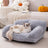 Open pet sofa bed for cats and small dogs, photo 1 of 32