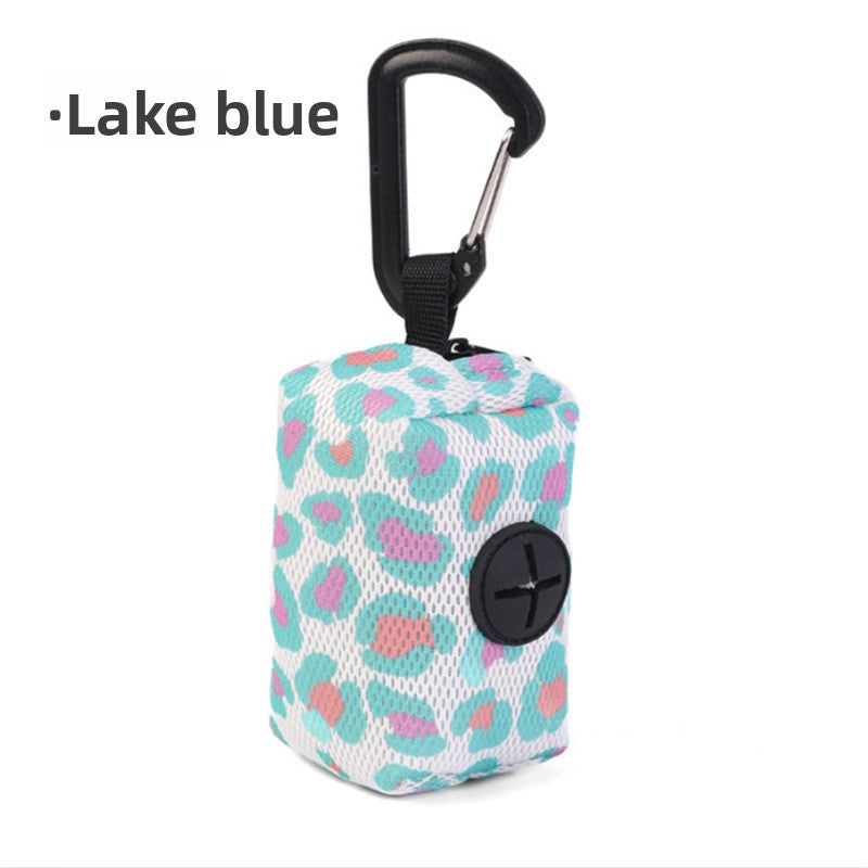 Dog Poo Bag Dispenser, Mesh Leash Attachment for Daily Walks
