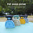 Foldable dog poop scooper with ergonomic grip, product image 1