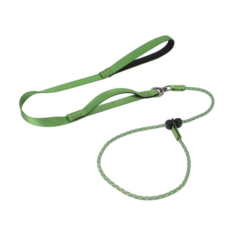 Reflective polyester rope dog slip lead and collar, product image 13