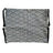 Hanging cat cage hammock with fishbone cat fleece print