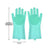 Anti-Scratch Silicone Bathing Gloves for Dogs and Cats