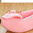 Playful fruit-shaped pet bed with curved sides, close-up detail view