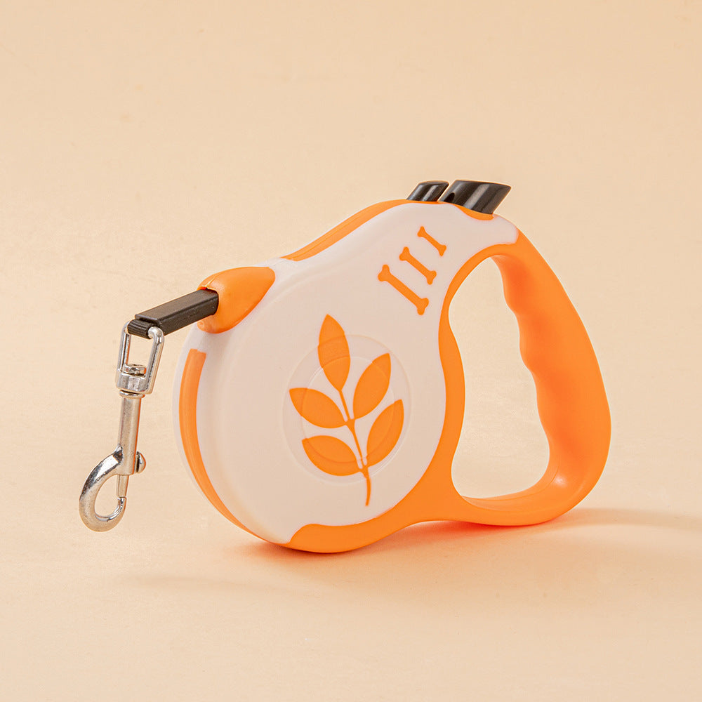 Retractable dog lead with bone print housing, product image 72