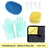 Silicone Pet Grooming and Bath Gloves Set, Anti-Scratch Protection
