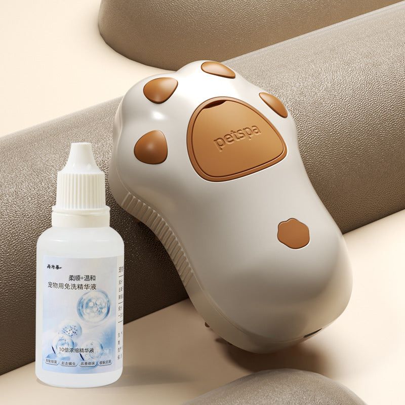 Cat Paw Spray Grooming Comb, Water Mist Massage Brush