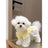 Yellow coral fleece princess dress for dogs and cats, in Yellow, image 1