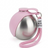 Portable Pet Water Bottle with Foldable Silicone Bowl and 304 Stainless Steel Body