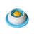 Anti-Spill Licking Toy and Slow Feeder in PP for Cats and Dogs, Orange, Blue or Universal
