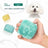 Refillable Shampoo Bath Brush for Dogs and Cats, Soft Silicone